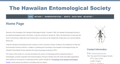 Desktop Screenshot of hawaiianentsoc.org